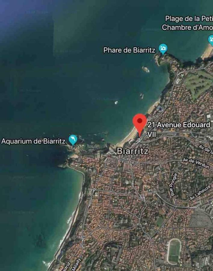 Studio Et Piscine Sur La Grande Plage Biarritz Dış mekan fotoğraf