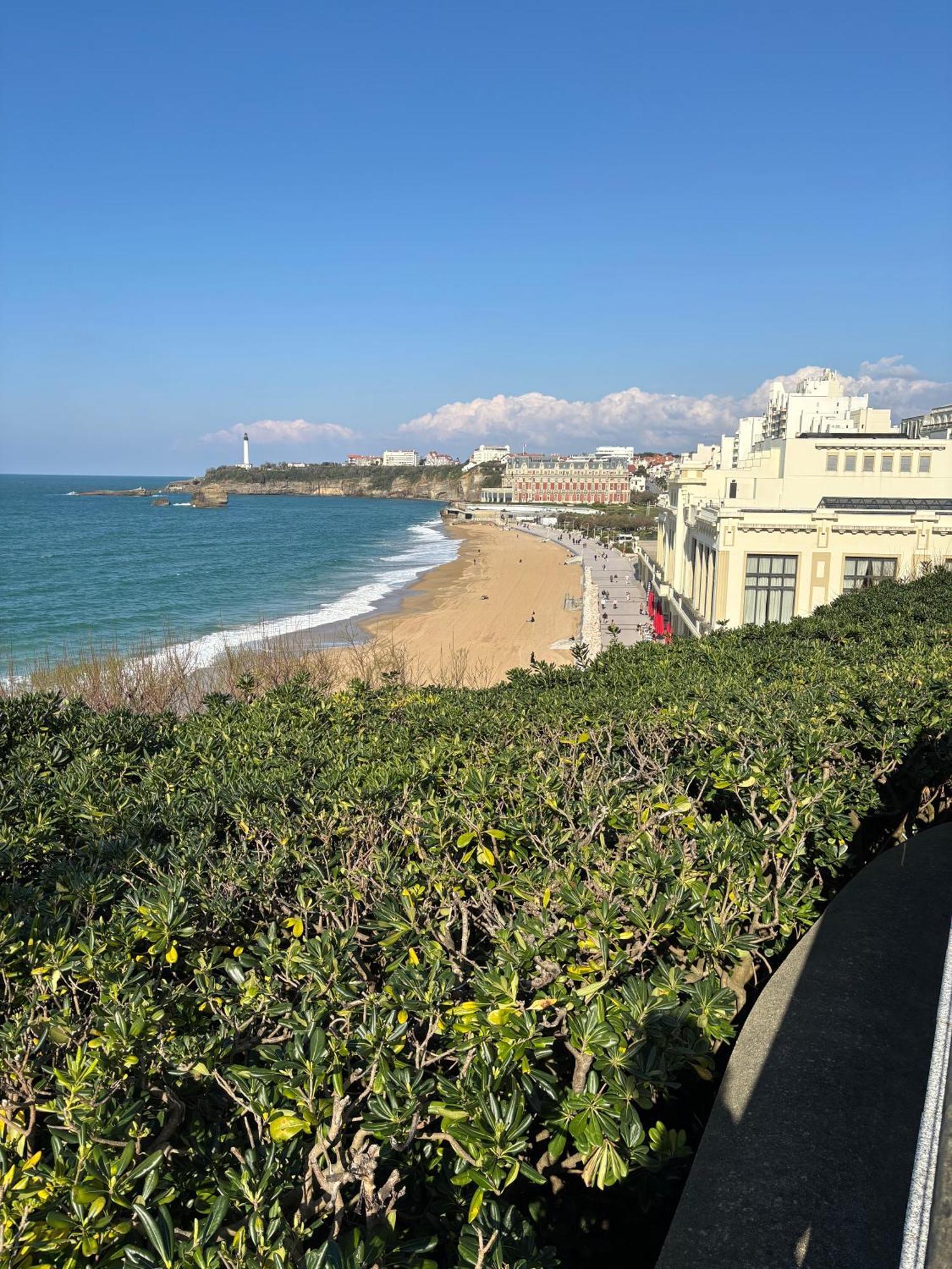 Studio Et Piscine Sur La Grande Plage Biarritz Dış mekan fotoğraf